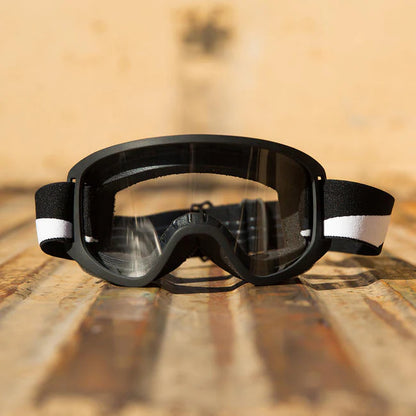 Biltwell Moto 2.0 Goggles - Bolts Black/White