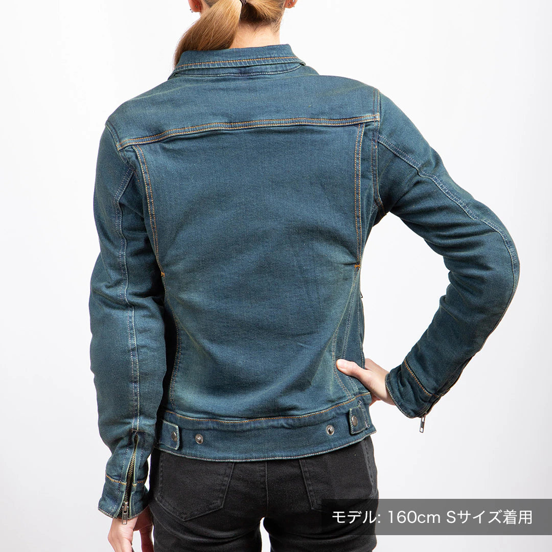 Degner FR25SJ-4 Women's Denim Hoodie Jacket
