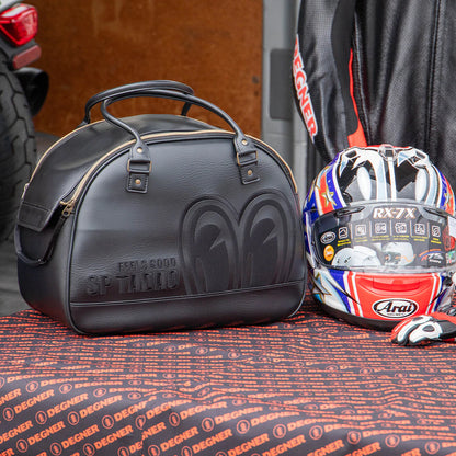Degner SPHB-14 Leather Helmet Bag