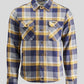 Rokker Memphis Rider Shirt - Yellow/Navy