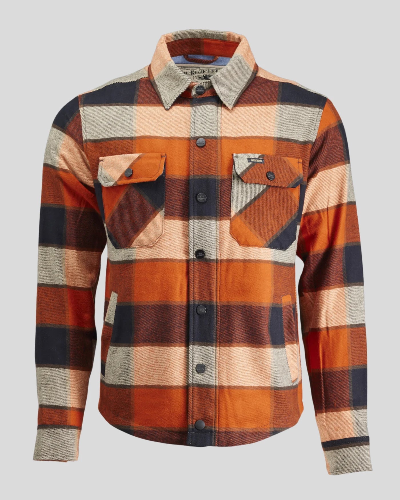 Rokker Boulder Rider Shirt - Rusty Red