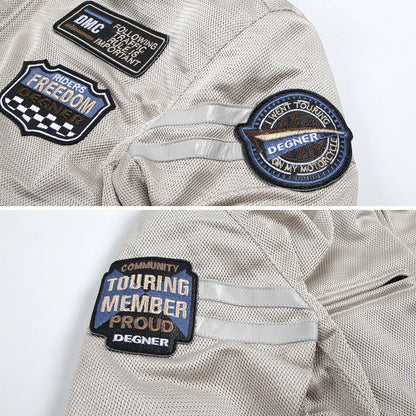 Degner Textile Mesh Jacket 25SJ-6 - Beige