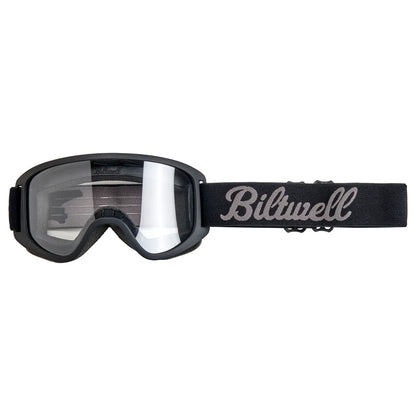 Biltwell Moto 2.0 Goggles - Script Black