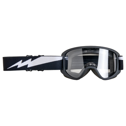 Biltwell Moto 2.0 Goggles - Bolts Black/White