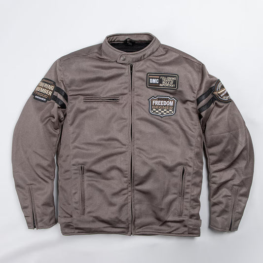 Degner Textile Mesh Jacket 25SJ-6 - Grey