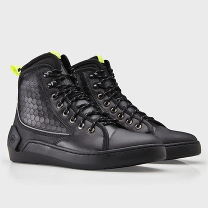 Umberto Luce 25Y Anniversary Moto Sneakers - Black
