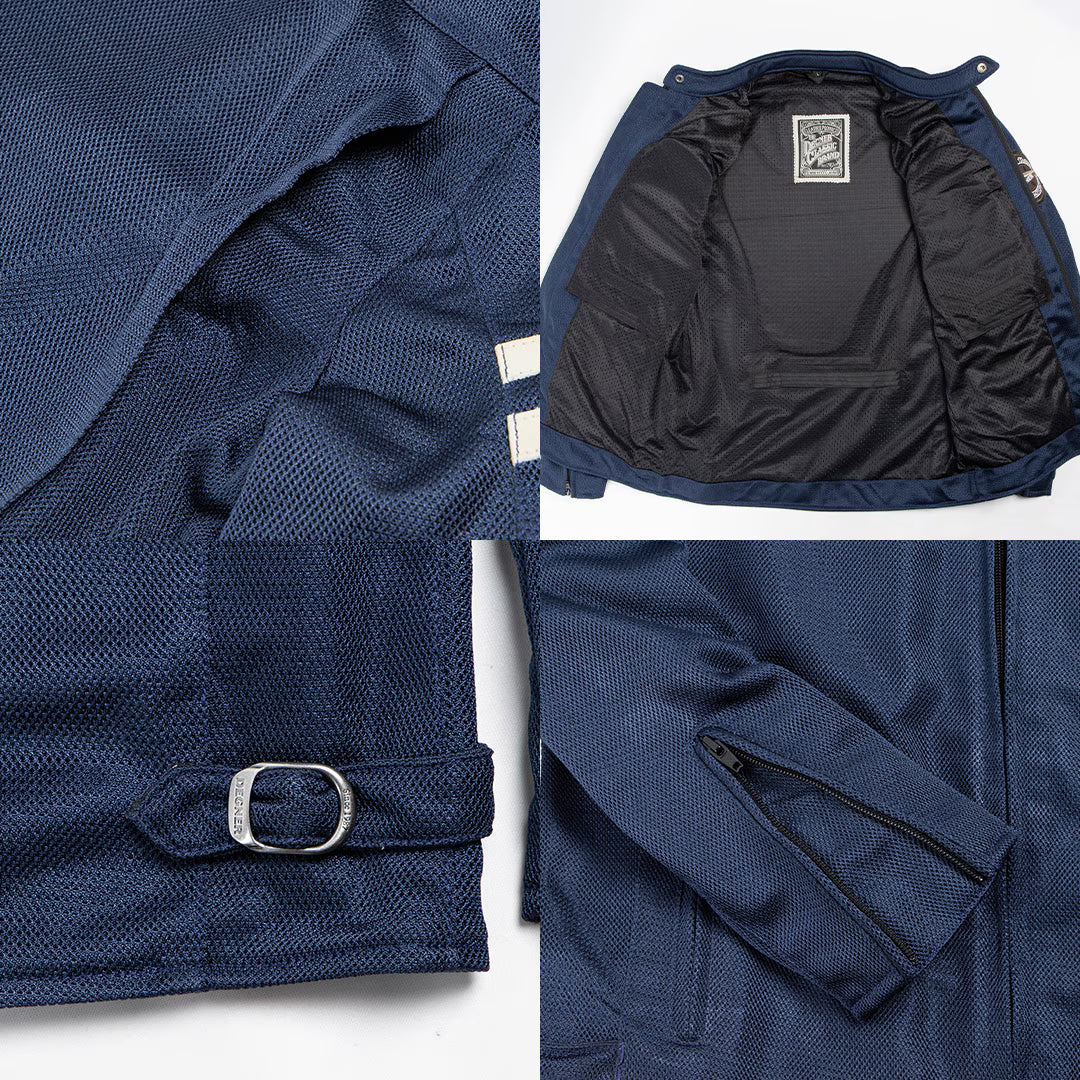 Degner Textile Mesh Jacket 25SJ-6 - Navy