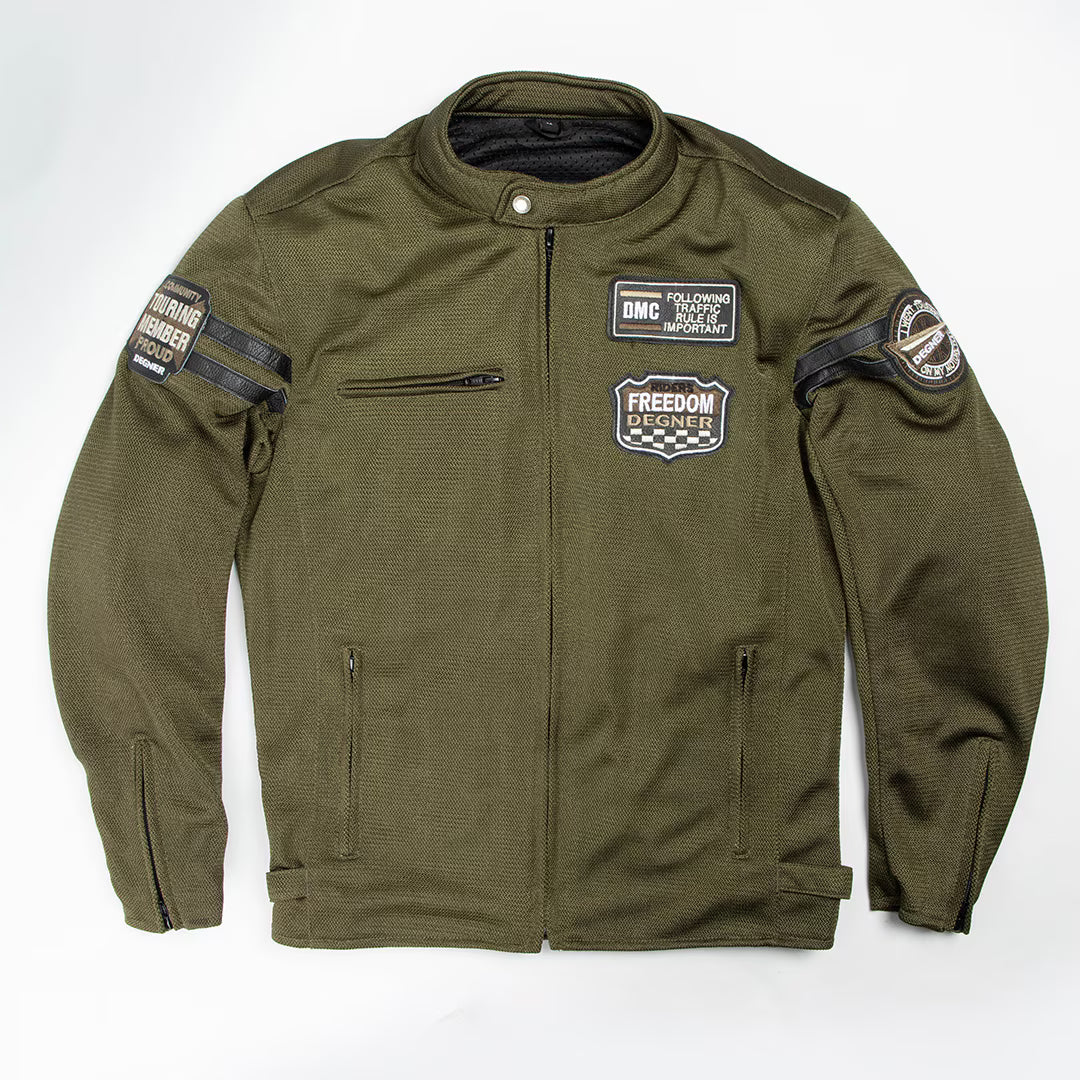 Degner Textile Mesh Jacket 25SJ-6 - Olive