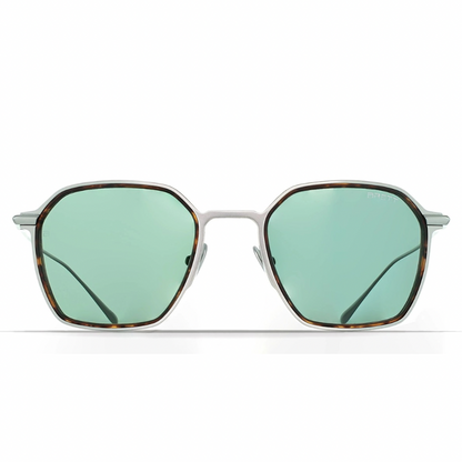 Brett Francois Sunglasses - Matt Titanium/Tortoise