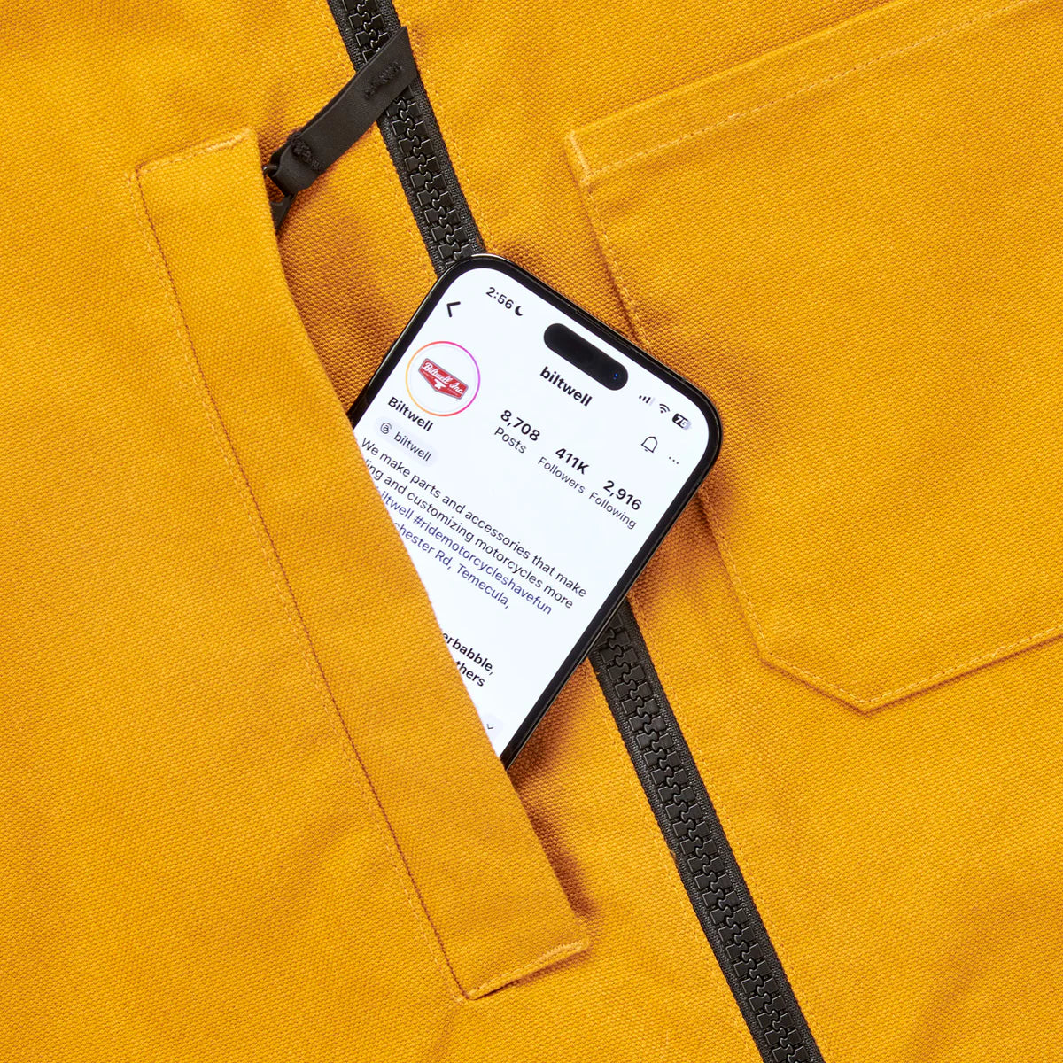 Biltwell 4 Speed Vest - Gold