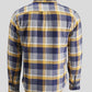 Rokker Memphis Rider Shirt - Yellow/Navy