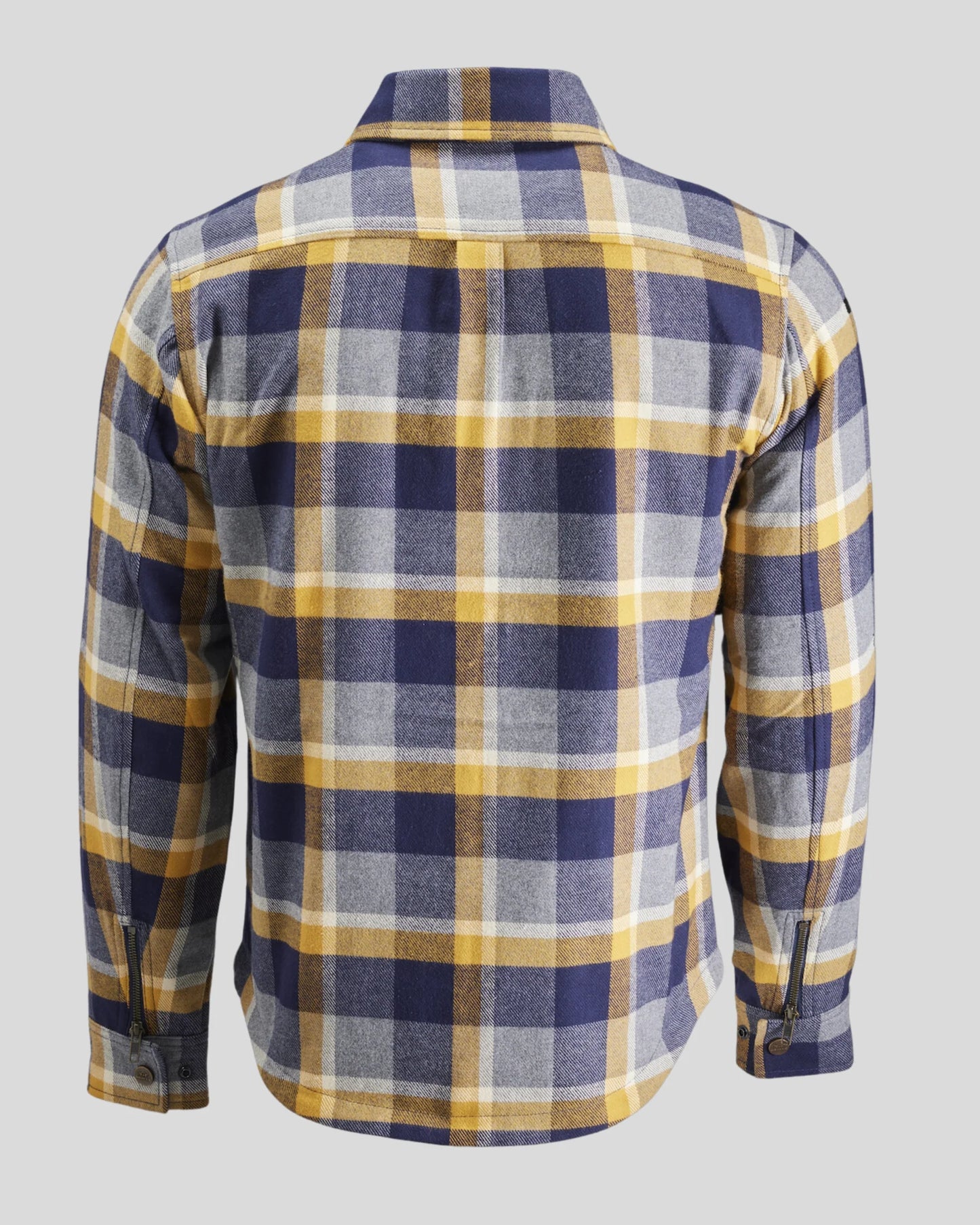 Rokker Memphis Rider Shirt - Yellow/Navy