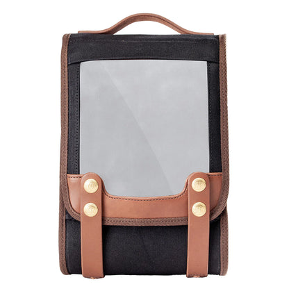 Fogy Garage Compass Magnetic Tank Bag - Black