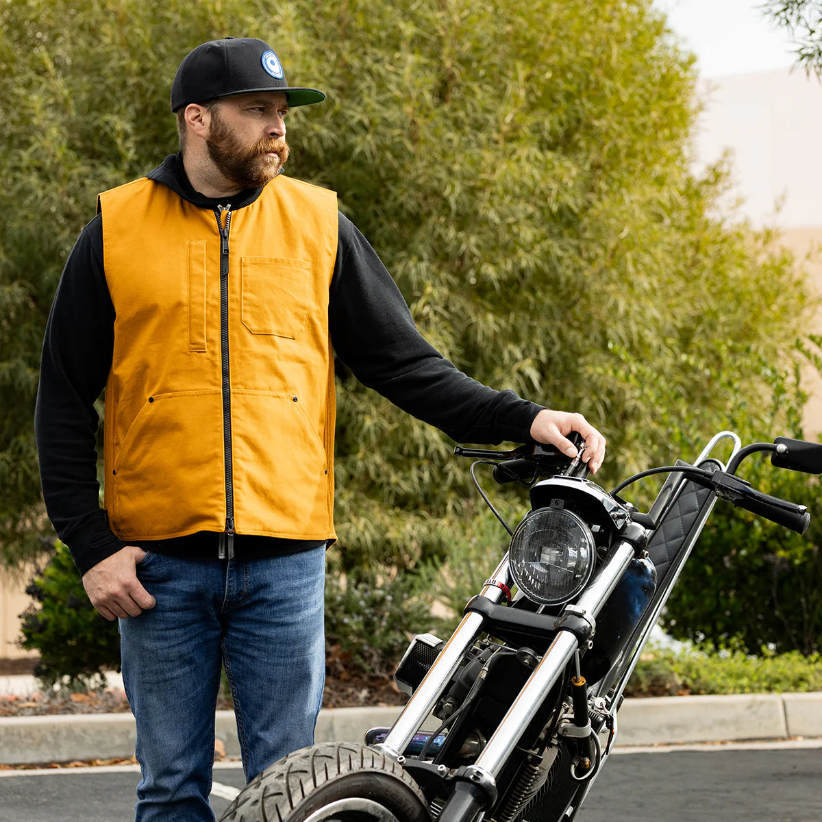 Biltwell 4 Speed Vest - Gold
