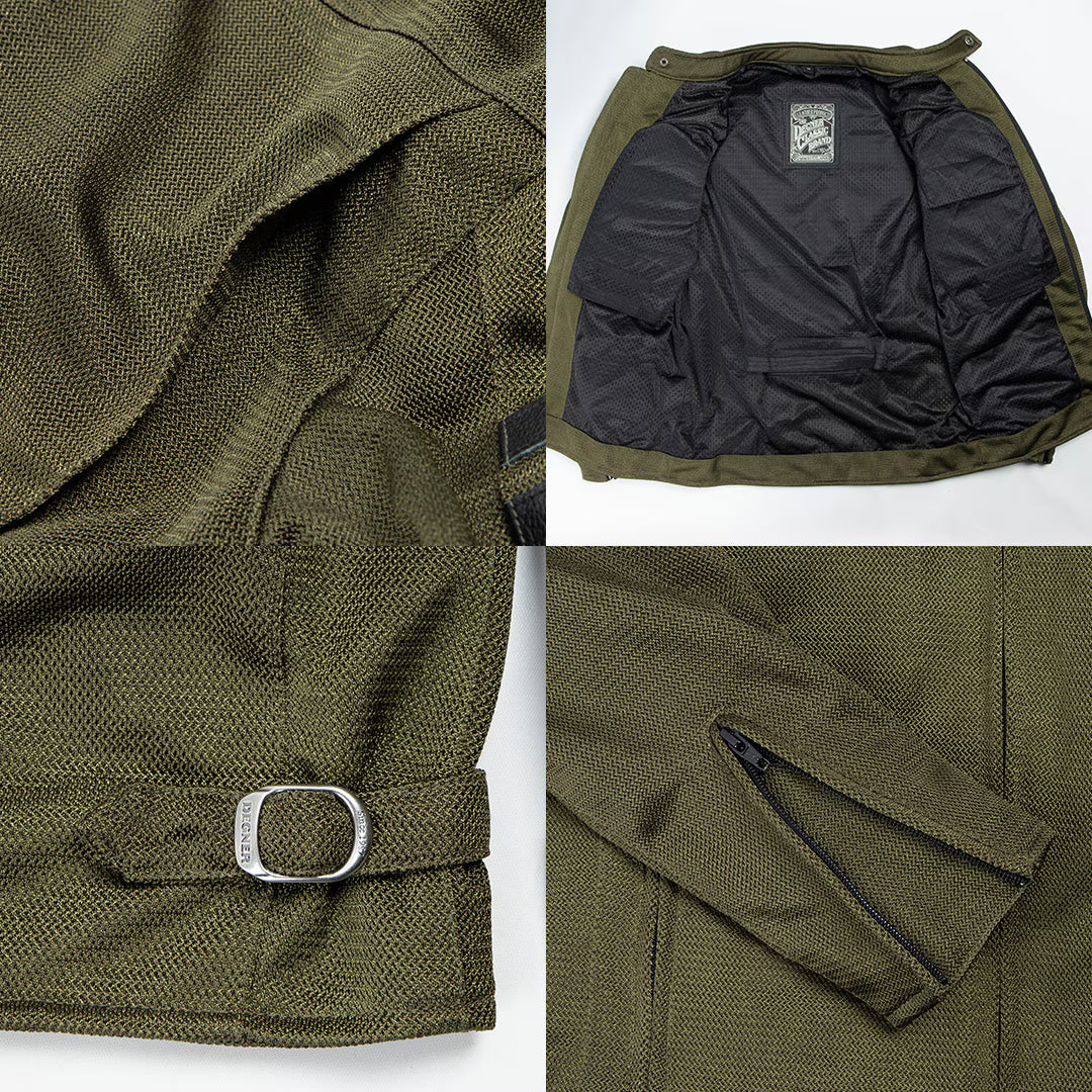 Degner Textile Mesh Jacket 25SJ-6 - Olive