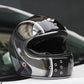 Ruby Castel Full Face Helmet - 100 Years Chromium