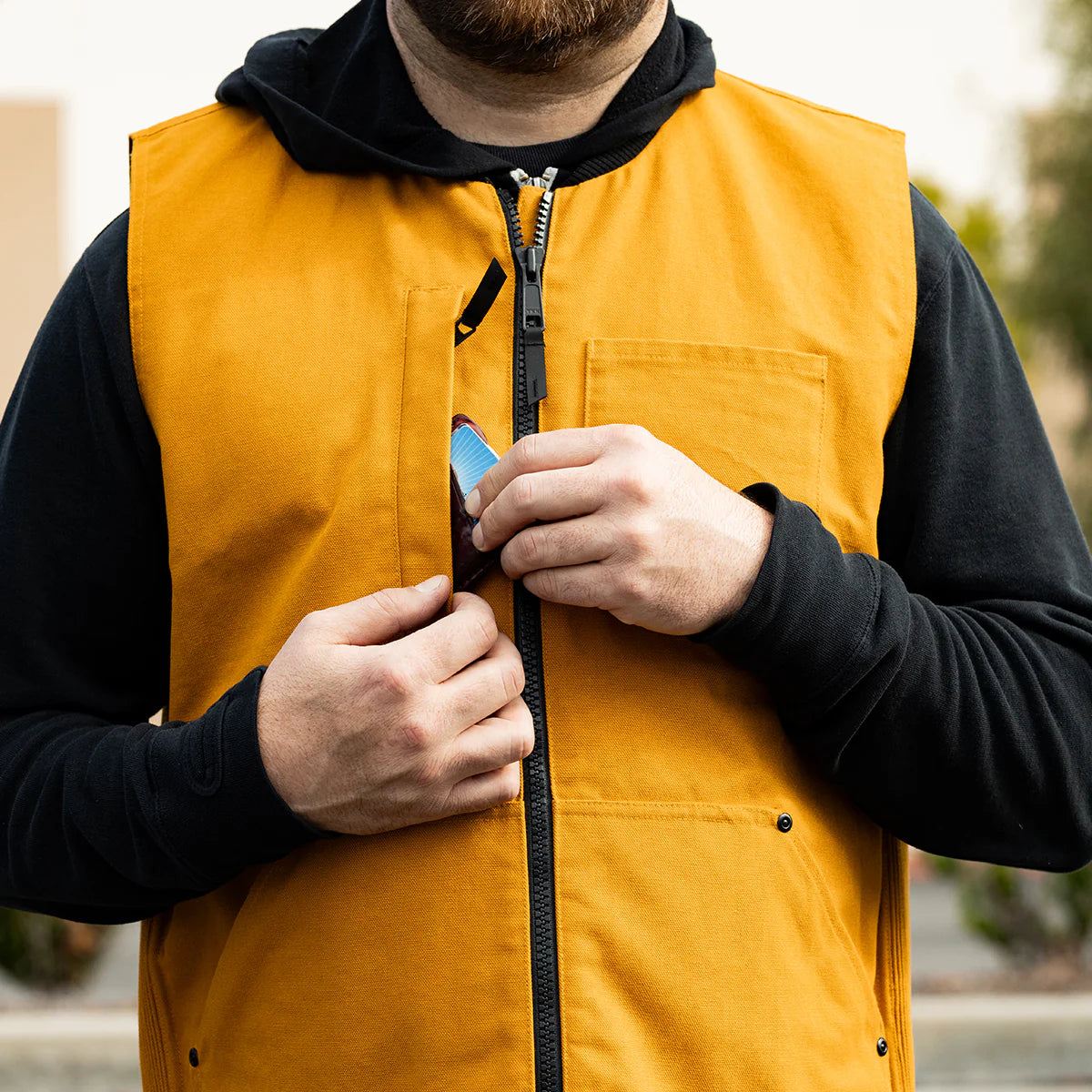 Biltwell 4 Speed Vest - Gold