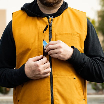 Biltwell 4 Speed Vest - Gold
