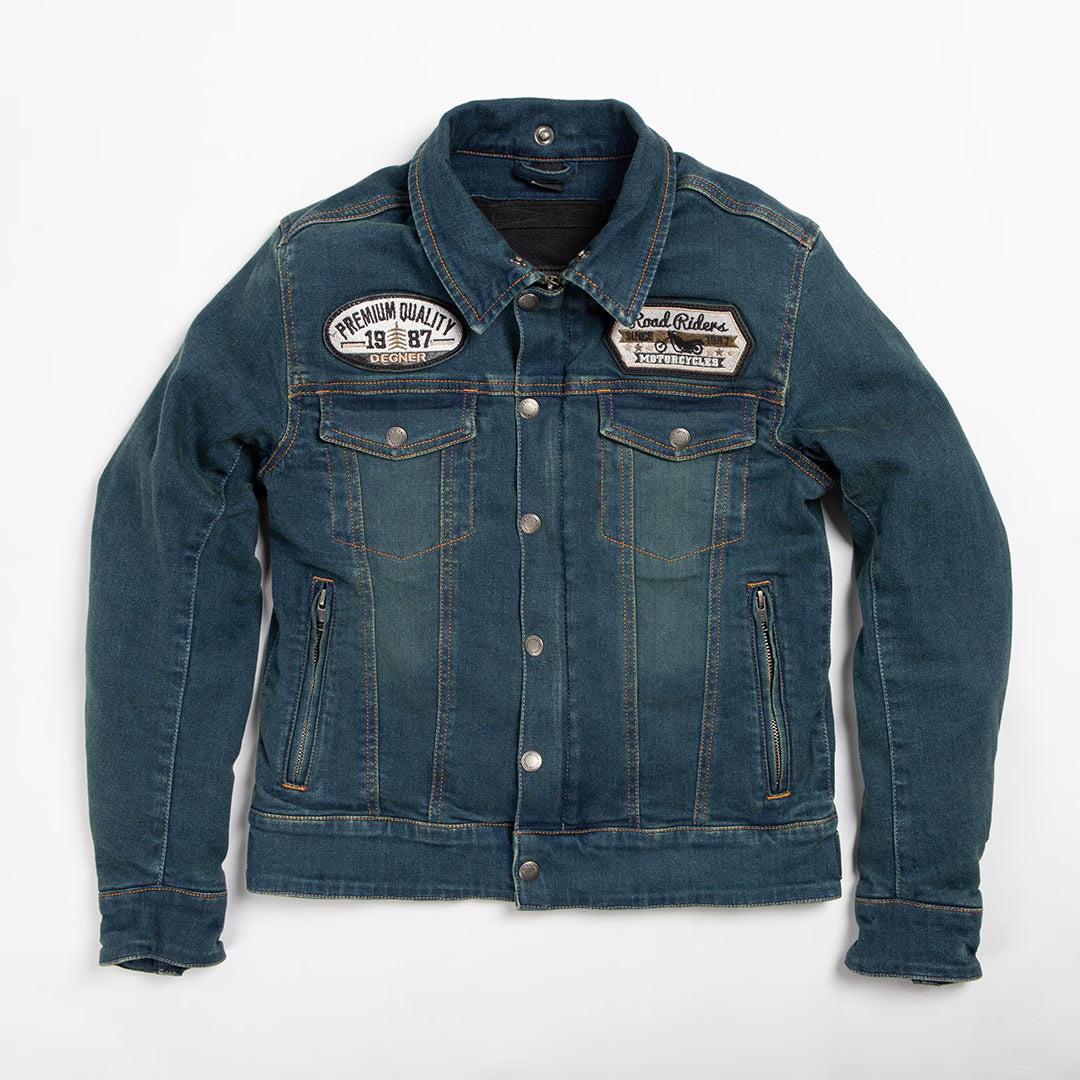Degner FR25SJ-4 Women's Denim Hoodie Jacket