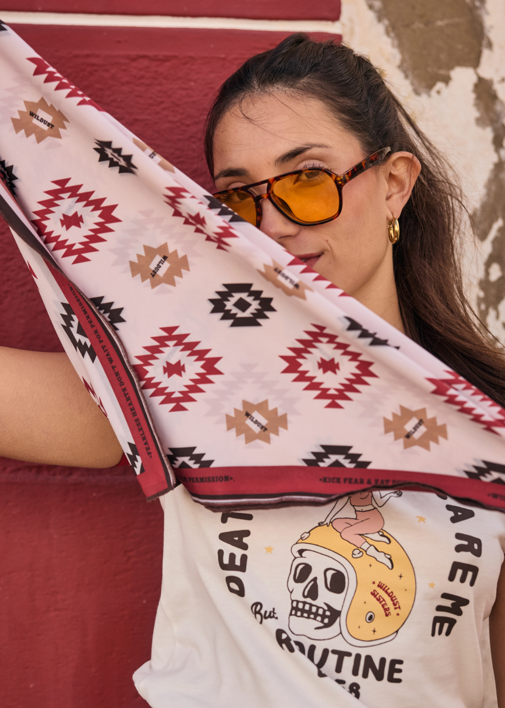 Wildust Sisters Moto Scarf - Apache