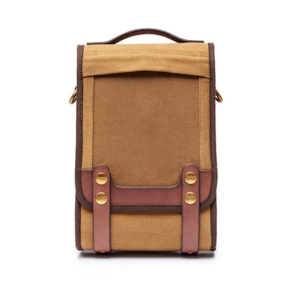 Fogy Garage Compass Magnetic Tank Bag - Desert