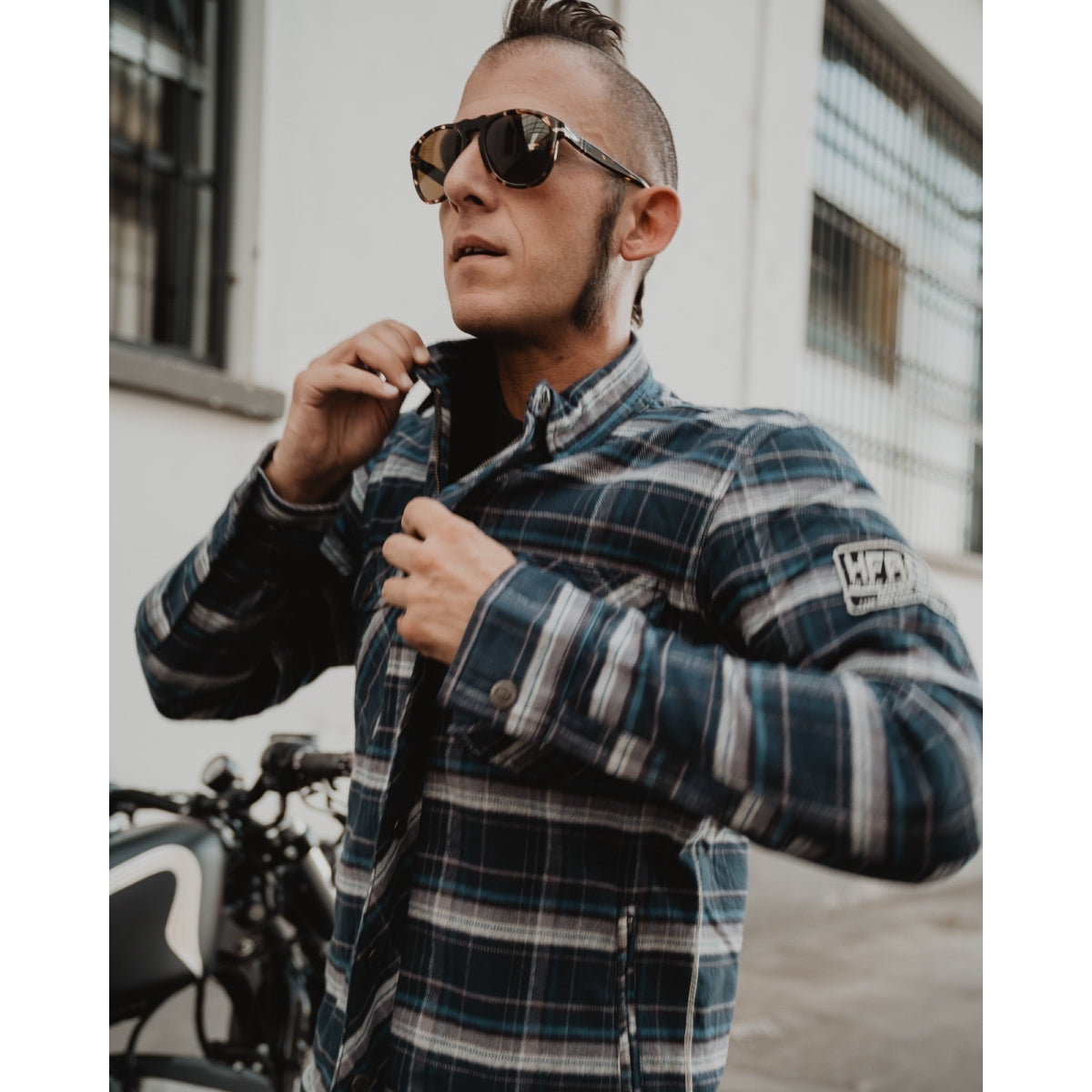 Holyfreedom Lumberjack Jacket - Navy