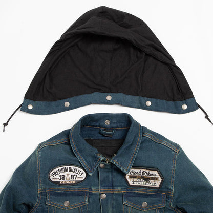 Degner FR25SJ-4 Women's Denim Hoodie Jacket