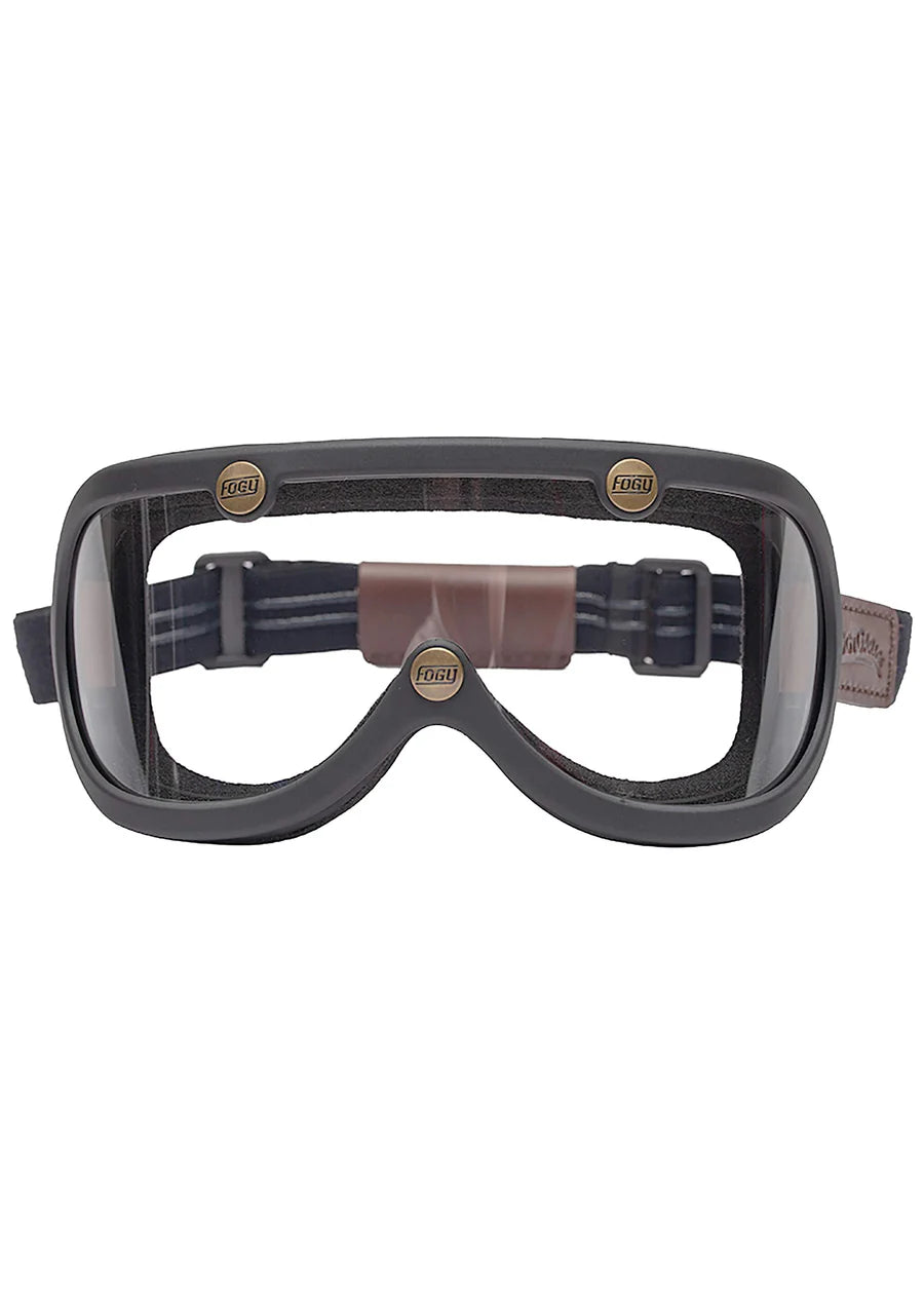 Fogy Garage 70s Goggles - Black