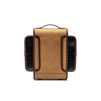 Fogy Garage Compass Magnetic Tank Bag - Desert