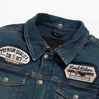 Degner FR25SJ-4 Women's Denim Hoodie Jacket