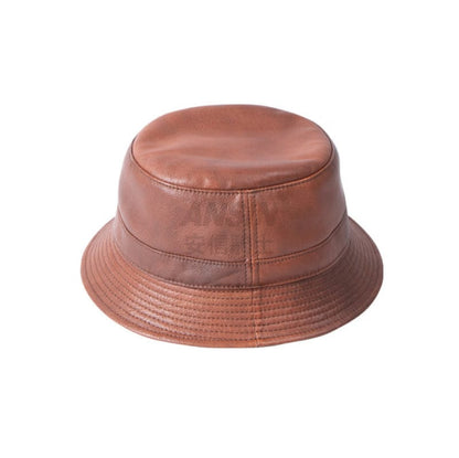 Degner CP-27 Leather Bucket Hat