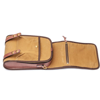 Fogy Garage Compass Magnetic Tank Bag - Desert