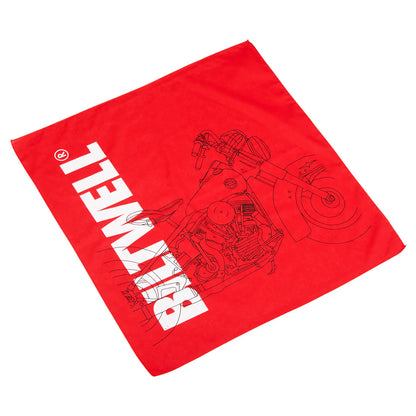 Biltwell Bandana - Pan Red