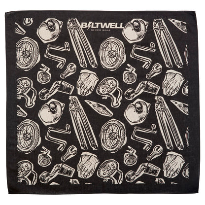 Biltwell Bandana - Junk Black