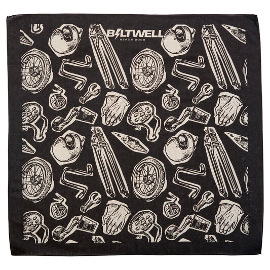Biltwell Bandana - Junk Black