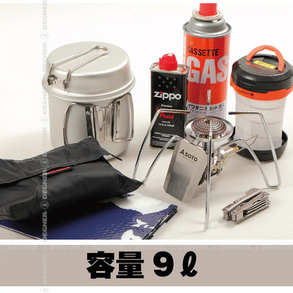 Degner SB-78 Military Leather Saddle 9L Bag
