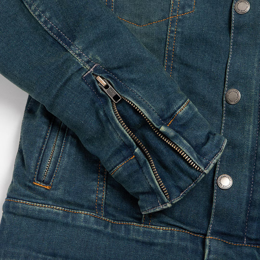 Degner FR25SJ-4 Women's Denim Hoodie Jacket