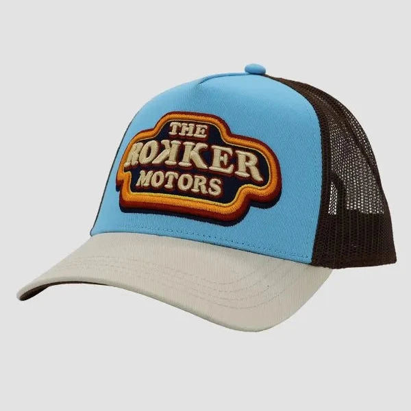 Rokker 70s Trucker Cap - Blue – MOTOMAN