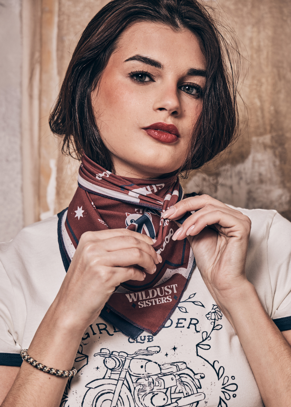 Wildust Sisters Moto Scarf - Victory