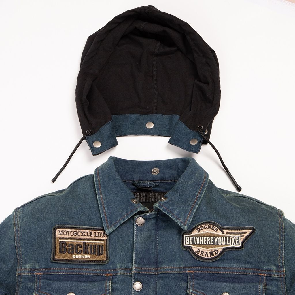 Degner 24SJ-4 Hoodie Denim Jacket