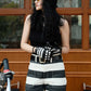 Fogy Garage Prisoner Short Gloves - Black/White