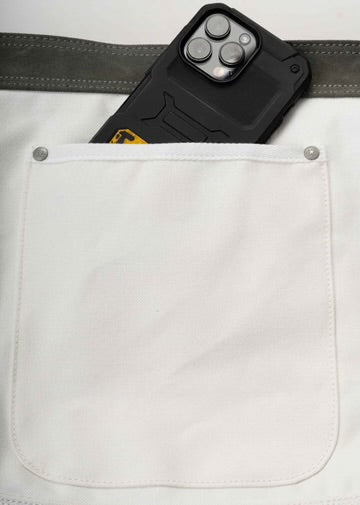 Fogy Garage Newsboy Crossbody Bag - White