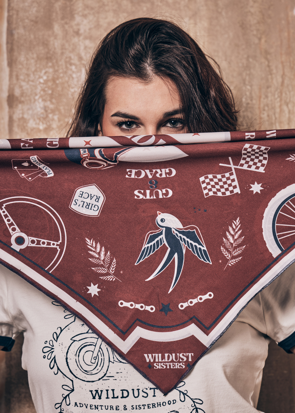 Wildust Sisters Moto Scarf - Victory