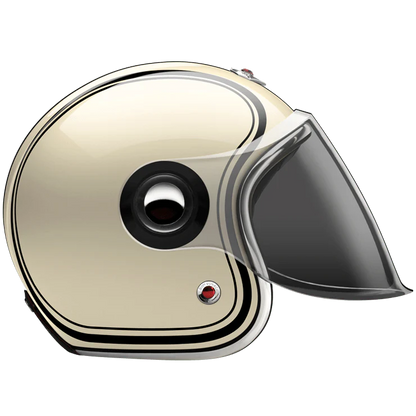 Ruby Belvedere Jet Helmet - Moosacher