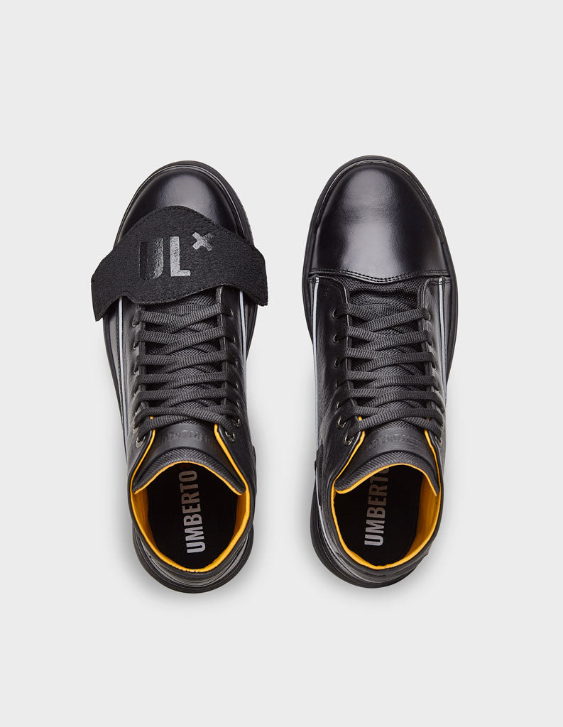 Umberto Luce Bonhan Moto Sneakers - Black