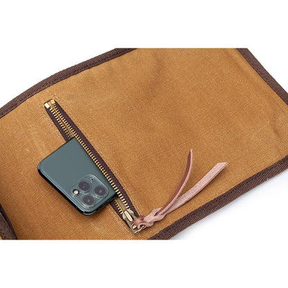 Fogy Garage Compass Magnetic Tank Bag - Desert