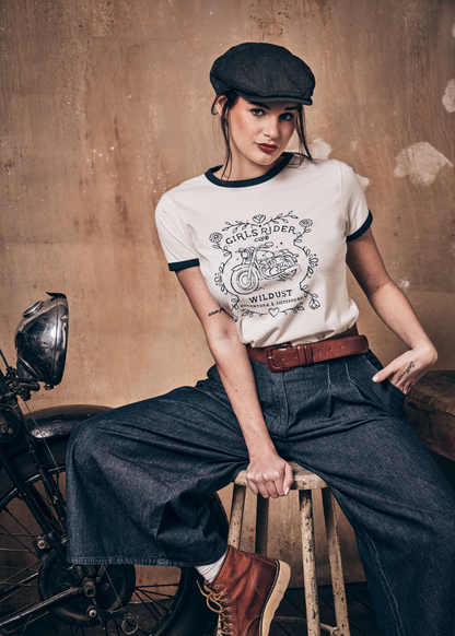 Wildust Sisters Ringer T-Shirt - Riders Club