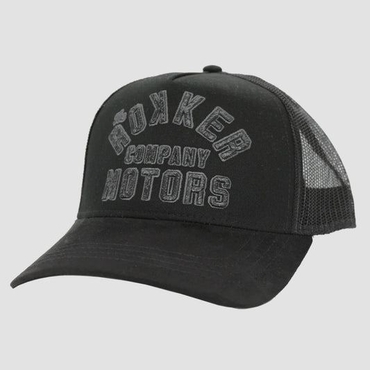 Rokker Motors Trucker Cap - Black