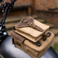 Goldtop Canvas & Leather Small Tank Bag - Sahara/Tobacco