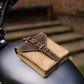 Goldtop Canvas & Leather Small Tank Bag - Sahara/Tobacco